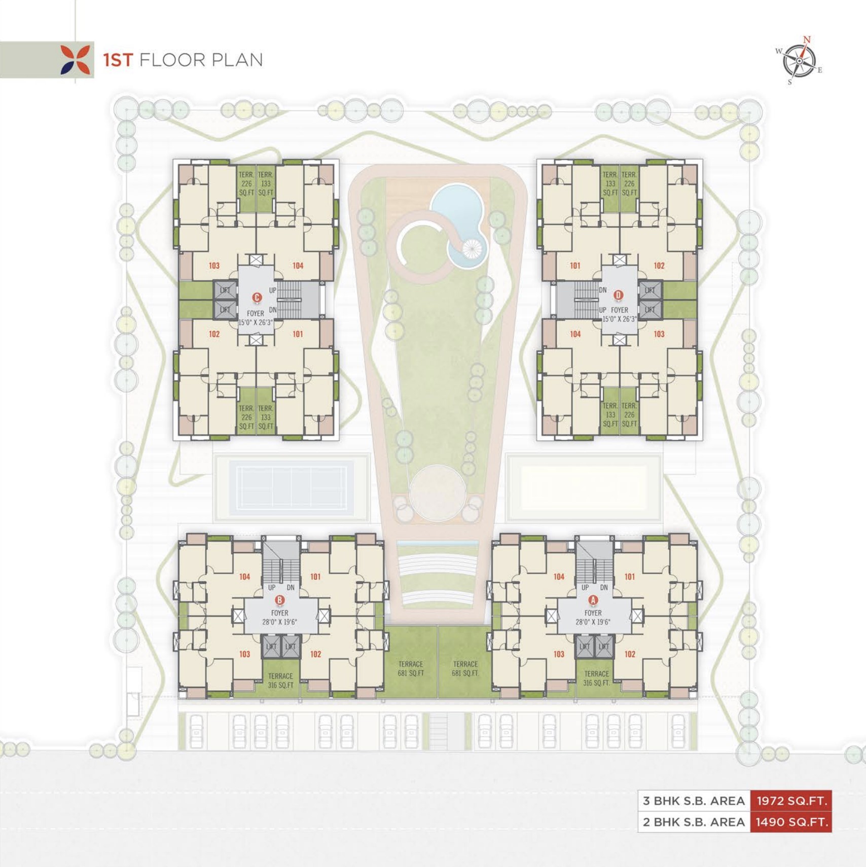 1st Floor Plan