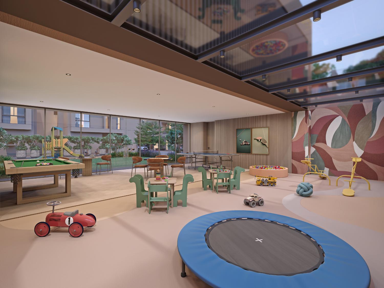 Indoor Games & Kids' Area