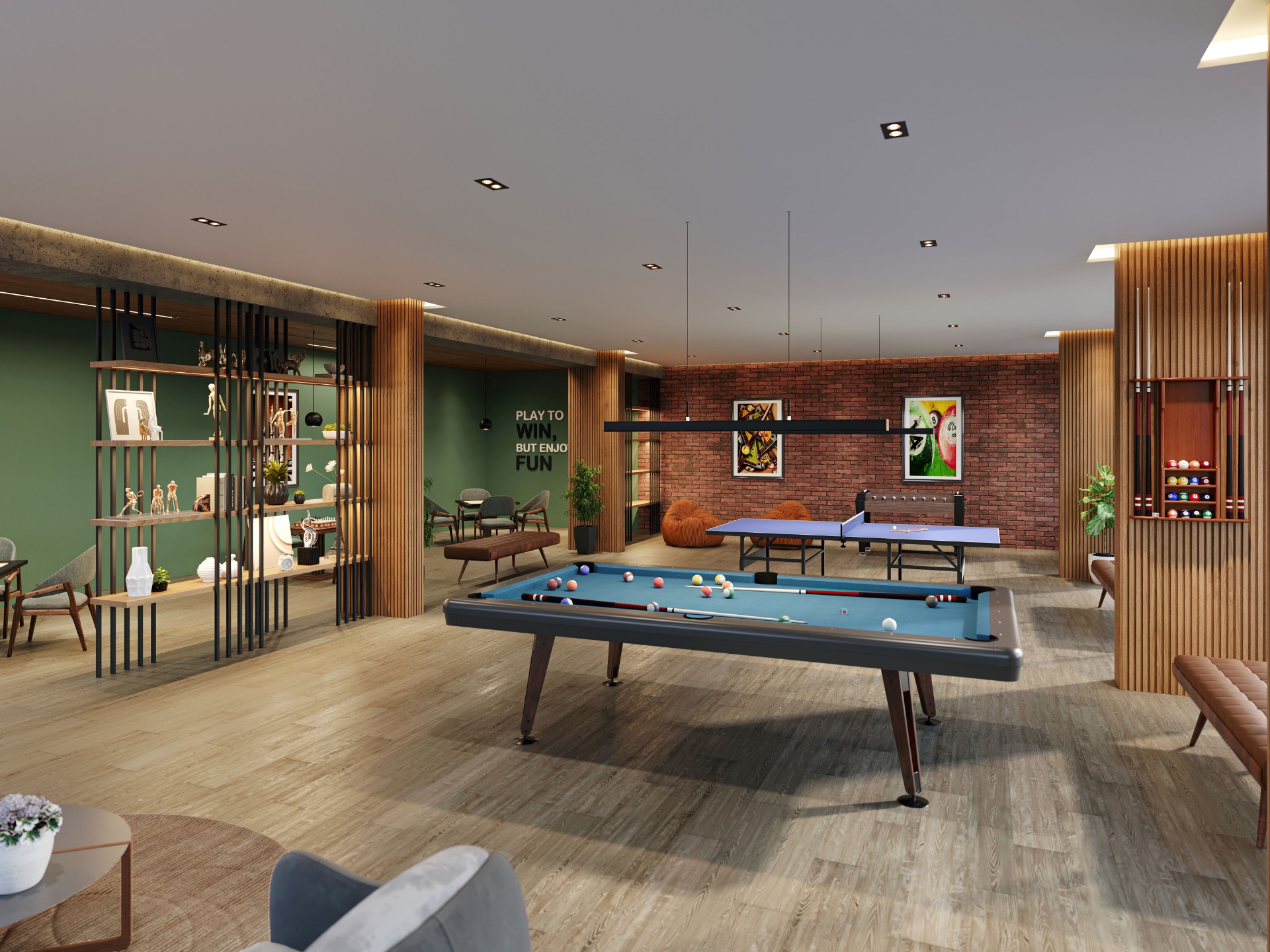 Indoor Games & Lounge